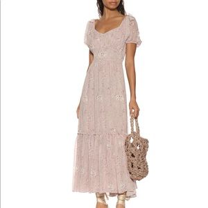 ISO- LoveShackFancy Angie Dress in Woodrose